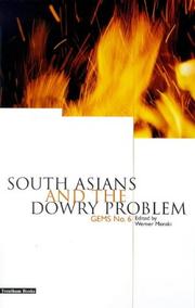 Cover of: South Asians and the Dowry Problem (Group on Ethnic Minority Studies (Gems),6,)