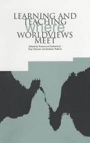 Cover of: Learning and teaching where worldviews meet