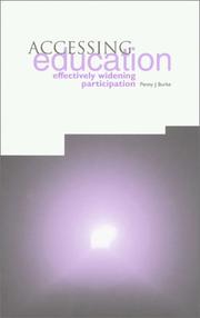 Cover of: Accessing education: effectively widening participation