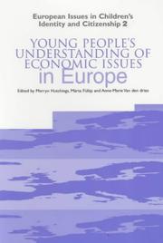 Cover of: Young people's understanding of economic issues in Europe