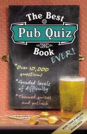 Cover of: The Best Pub Quiz Book Ever! (Puzzle House)