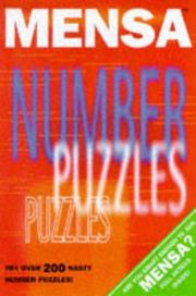 Cover of: Mensa Number Puzzles