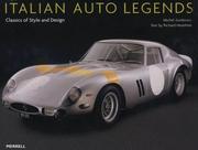 Cover of: Italian Auto Legends: Classics of Style And Design