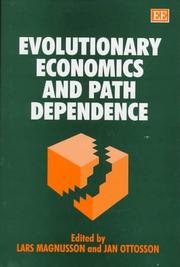 Cover of: Evolutionary economics and path dependence