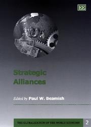 Cover of: Strategic alliances
