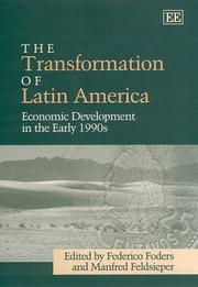 Cover of: The Transformation of Latin America: Economic Development in the Early 1990s