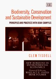 Cover of: Biodiversity, conservation, and sustainable development: principles and practices with Asian examples