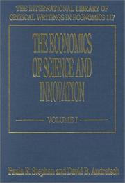 Cover of: The Economics of Science and Innovation (International Library of Critical Writings in Economics) by 