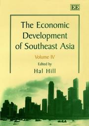 Cover of: The economic development of Southeast Asia