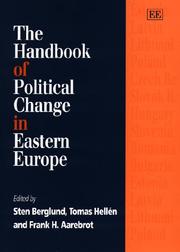 Cover of: The handbook of political change in Eastern Europe by edited by Sten Berglund, Tomas Hellén, Frank H. Aarebrot.