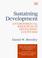 Cover of: Sustaining development