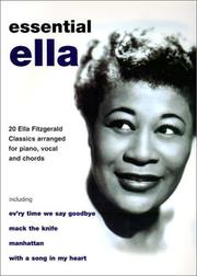 Cover of: Essential Ella by Ella Fitzgerald