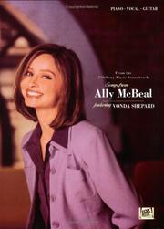 Cover of: Songs from ""Ally McBeal""" (Film & TV) by Vonda Shepard