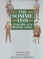 Cover of: The Somme 1916 by Michael Chappell