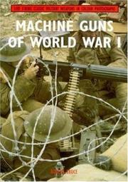 Cover of: Machine guns of World War I by Robert Bruce