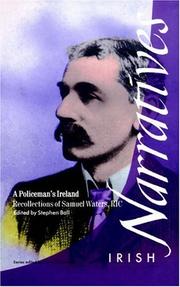 Cover of: A Policeman's Ireland: Recollections of Samuel Waters, R.I.C. (Irish Narrative Series)