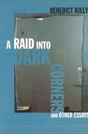 Cover of: A raid into dark corners and other essays