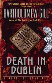 Cover of: Death In Dublin (Peter McGarr Mysteries) by Bartholomew Gill