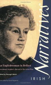 Cover of: An Englishwoman in Belfast: Rosamond Stephen's Record of the Great War (Irish Narrative Series)