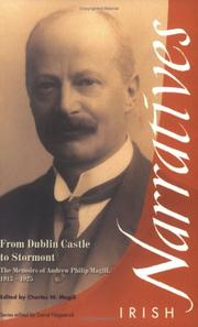 Cover of: From Dublin Castle to Stormont by Charles W. Magill