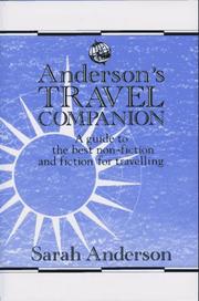 Cover of: Anderson's Travel Companion by Sarah Anderson