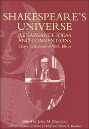 Cover of: Shakespeare's Universe: Renaissance Ideas and Conventions : Essays in Honour of W.R. Elton