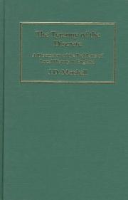 Cover of: The tyranny of the discrete: a discussion of the problems of local history in England