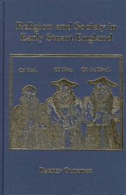 Cover of: Religion and society in early Stuart England