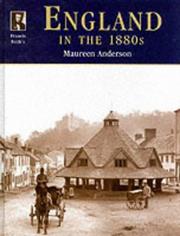 Cover of: Francis Frith's England in the 1880s by Anderson, Maureen