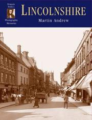 Cover of: Francis Frith's Lincolnshire by Martin Andrew
