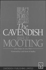 Cover of: The cavendish guide to mooting