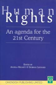 Cover of: Human Rights : An Agenda for the 21st Century