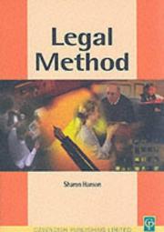 Cover of: Legal Method