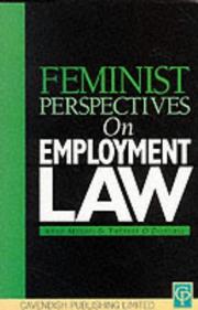 Cover of: Feminist Perspectives on Emploment Law (Feminist Perspectives on Law)