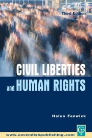 Cover of: Civil Liberties and Human Rights (3rd Edition)