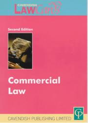 Cover of: Commercial Law (Lawcards)