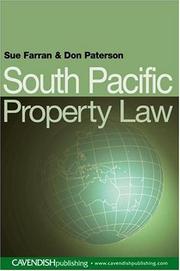 Cover of: South Pacific property law | Susan Farran