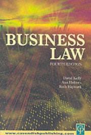 Cover of: Business Law | Ann E. M. Holmes