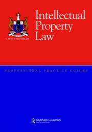 Cover of: Intellectual property law