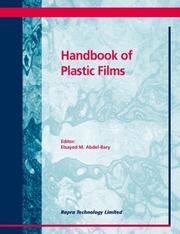 Cover of: Handbook of Plastic Films by Elsayed Abdel-Bary