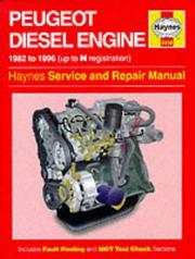 Cover of: Peugeot/Talbot (1.7 & 1.9 Litre) Diesel Engine Service and Repair Manual by A. K. Legg