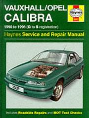 Cover of: Vauxhall Opel Calibra Service and Repair Manual