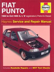 Cover of: Fiat Punto (1994-1999) Service and Repair Manual by A. K. Legg, Spencer Drayton