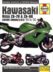 Cover of: Kawasaki Ninja ZX-7R and ZX-9R service and repair manual