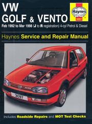 Cover of: VW Golf and Vento Service and Repair Manual by Mark Coombs, Spencer Drayton