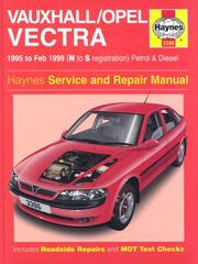 Cover of: Vauxhall/Opel Vectra Service and Repair Manual (Haynes Service and Repair Manuals)