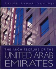 Cover of: The Architecture of the United Arab Emirates