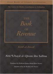 Cover of: The Book of Revenue by Ibn Sallam Abu Ubayd