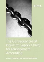 Cover of: Consequences of Inter Firm Chains (CIMA Research)