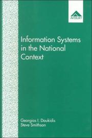 Cover of: Information systems in the national context: the case of Greece